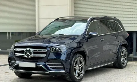 Lăn bánh 3 năm, SUV 'chủ tịch' Mercedes-Benz GLS 450 2021 bán lại với giá ngỡ ngàng