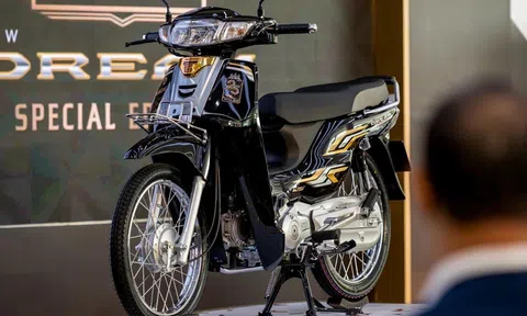 Huyền thoại Honda Dream 125 trình làng phiên bản giới hạn tại Campuchia, chỉ sản xuất 88 chiếc