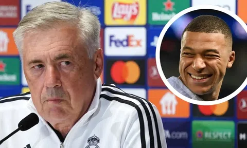 Ancelotti: 'Real Madrid sẽ thắng mà không cần Mbappe'