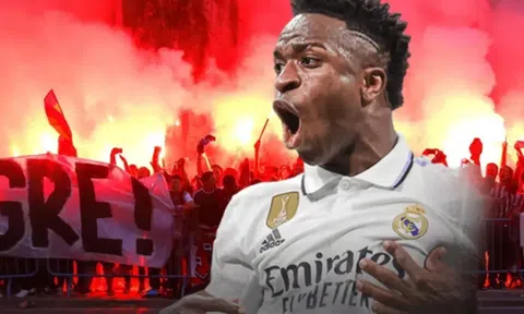 Fan Atletico hô hào chiến dịch 'kinh hoàng' nhắm vào Vinicius