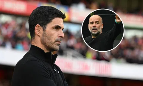 Arteta nói thẳng quan hệ với Pep Guardiola sau trận thắng Leicester