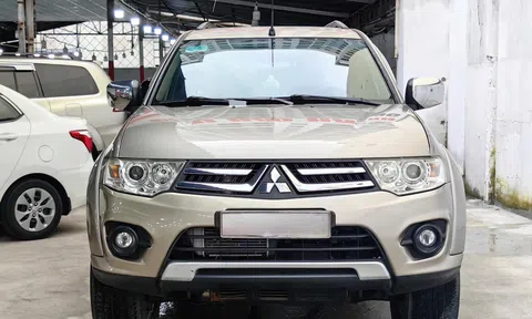 Bất ngờ với mức khấu hao của Mitsubishi Pajero Sport 2017 sau 7 năm sử dụng