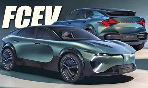 Renault Embleme Concept - SUV chạy bằng hydro với lượng phát thải siêu thấp