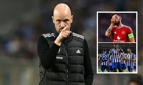 Ten Hag giải thích rõ về sự sụp đổ của MU trước Porto