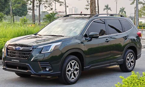 Bất ngờ giá bán của Subaru Forester 2023 ‘siêu lướt’ trên thị trường xe cũ