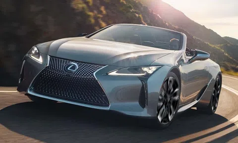 Xe sang thể thao Lexus LC 500 2025 ra mắt, giá quy đổi từ gần 2,5 tỷ đồng