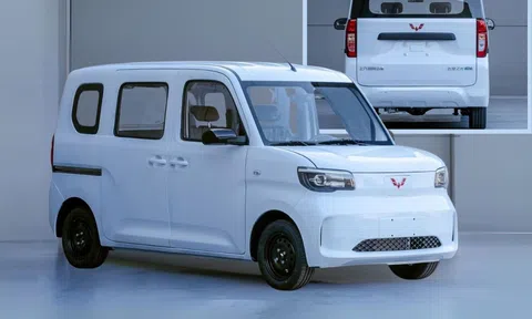 Xe điện Wuling Zhiguang lộ diện trước ngày ra mắt, dùng chung động cơ với ‘đàn em’ Mini EV