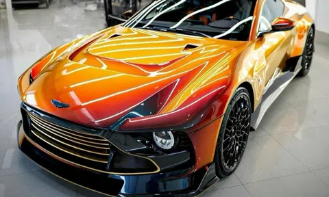 Chiêm ngưỡng lớp "áo" đặc biệt của Aston Martin có giá ngang ngửa chiếc Porsche 911 đời mới