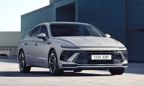 Hyundai Sonata 2025 ra mắt tại quê nhà, thêm trang bị đối đầu Toyota Camry