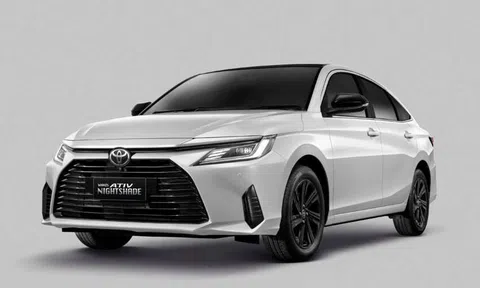 Toyota Vios Nightshade Edition - Phiên bản 'bóng đêm' với loạt chi tiết màu đen huyền bí