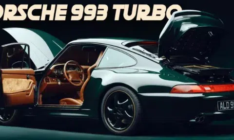 Chiêm ngưỡng siêu phẩm Porsche 993 Turbo trong lớp áo cổ điển đặc biệt