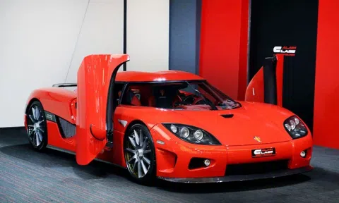 Bắt gặp siêu xe Koenigsegg CCX trị giá hàng triệu USD của đại gia Việt tại Hồ Chí Minh