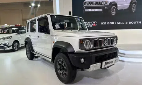 Suzuki Jimny White Rhino Edition trình làng tại Indonesia: Phiên bản giới hạn chỉ 100 chiếc