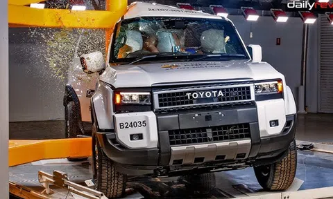 Xem cách ANCAP đánh giá độ an toàn của Toyota Land Cruiser Prado 2025