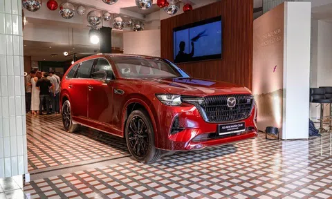 Mazda CX-80 ra mắt Đông Nam Á: Động cơ hybrid, chạy điện 60 km/sạc