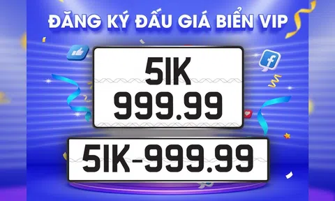 Loạt biển số "ngũ quý" siêu VIP rao bán cắt lỗ cả trăm triệu để thu hồi vốn