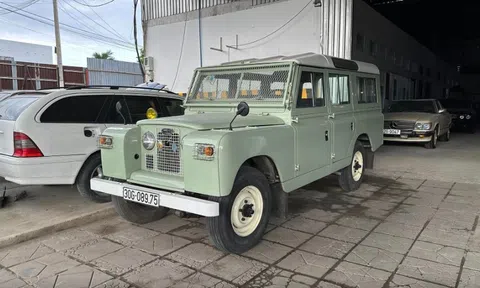 Xế cổ Land Rover đời 1975 rao bán ngang ngửa Mercedes GLC đập hộp