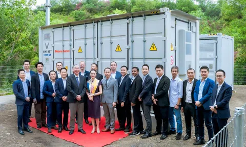 VinFast Energy và Marubeni khánh thành dự án pin lưu trữ năng lượng tại Nha Trang