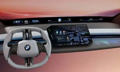 BMW sẽ mang bảng điều khiển thông tin lên...kính chắn gió