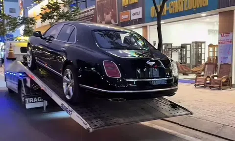 Xe siêu sang Bentley Mulsanne Le Mans Edition xuất hiện tại Bình Dương