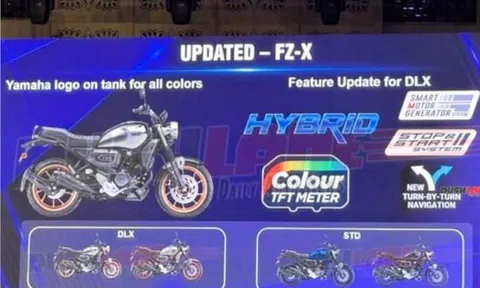 Xe côn tay Yamaha FZ-X Hybrid sẽ trình làng trong năm 2025?