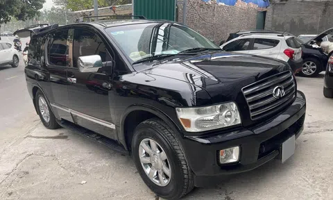 SUV 'khủng long' Infiniti QX56 2004 lên sàn xe cũ với giá 'rẻ như Kia Morning'