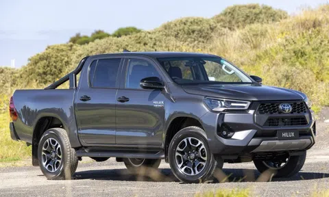 Toyota Hilux là mẫu xe ăn khách nhất thị trường Đông Nam Á trong năm 2024