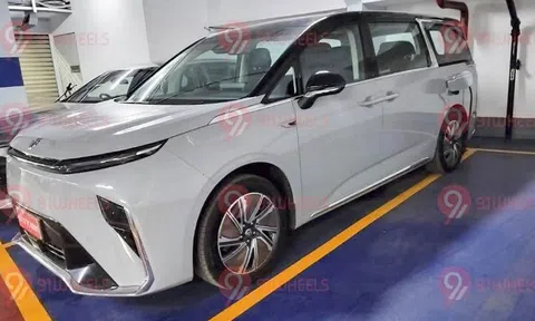 MG M9 lộ ảnh thực tế: Minivan chạy điện lớn hơn Kia Carnival, dễ về Việt Nam