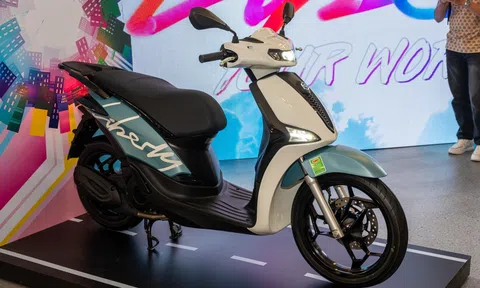 Piaggio Liberty 2025 có giá từ 57,5 triệu đồng tại Việt Nam, cạnh tranh Honda SH Mode