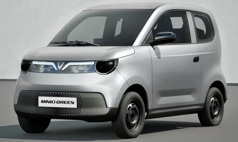 Mục sở thị VinFast Minio Green: Nội thất tối giản, tầm vận hành 180 km/sạc