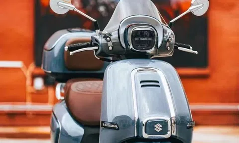 Suzuki ra mắt xe ga "đẹp như Vespa", giá chỉ 35 triệu đồng