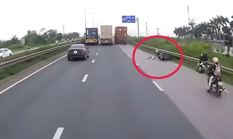 Lên án hành vi xe đầu kéo lấn làn xe máy trên đường Quốc lộ, gây tai nạn thương tâm tại Hải Phòng