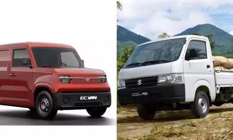 "Ngựa thồ" mới thời điện hóa: VinFast EC Van liệu có đủ sức vượt mặt Suzuki Super Carry Pro?