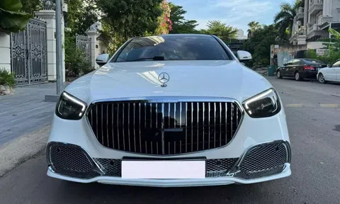 Chiêm ngưỡng Mercedes E-Class hô biến thành Maybach S-Class: Định nghĩa lại giới hạn của nâng cấp ngoại hình