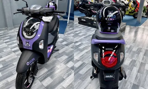 Honda Scoopy Kuromi xuất hiện tại Việt Nam: Nhập khẩu tư nhân, "ăn xăng" chỉ 1,7 lít/100 km