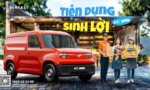 Người dùng đếm ngược đợi mở cọc VinFast EC Van: Giảm 10 triệu đồng, miễn phí trước bạ, nhiên liệu 0 đồng