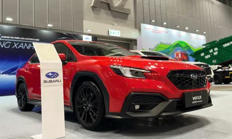 Subaru WRX 2025 cập bến thị trường Việt: Thêm nhiều đồ chơi, giá bán giảm