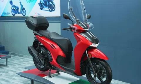 Tất tần tật về siêu phẩm tay ga Honda SH350i 2025 hàng Ý đầu tiên cập bến Việt Nam