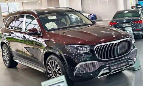 Cận cảnh Mercedes-Maybach GLS 480 siêu hiếm: Chỉ riêng tiền sơn đủ mua Mazda CX-5 bản full