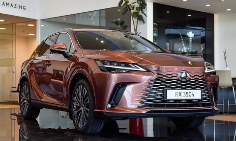 Lexus RX 350h cập bến đại lý: Động cơ hybrid mạnh mẽ, trang bị camera 360, giá từ 3,5 tỷ đồng