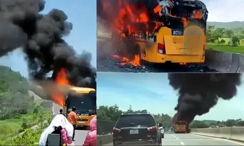 Xe khách bốc cháy trên cao tốc: Làm gì để thoát hiểm? Hành khách có được bồi thường?