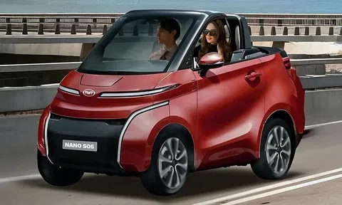 Lộ diện mẫu ô tô điện hai chỗ giá ngang SH chuẩn bị “đổ bộ” Việt Nam cuối 2025