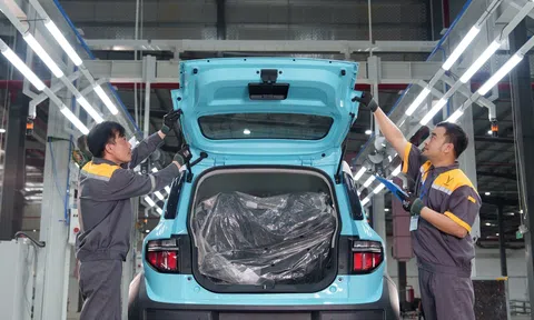 Nhà máy VinFast Hà Tĩnh đi vào hoạt động: Công suất 200.000 xe/năm, sản xuất VF 3, Minio Green và EC Van