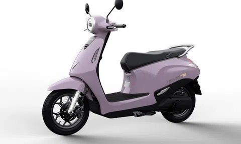 Xe máy điện VinFast Evo Grand ra mắt khách Việt: Pin phụ có thể tháo rời, chạy tối đa 262 km/sạc