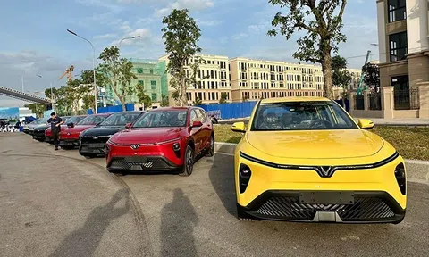 Những chiếc MPV điện VinFast Limo Green đầu tiên được bàn giao đến tay khách Việt