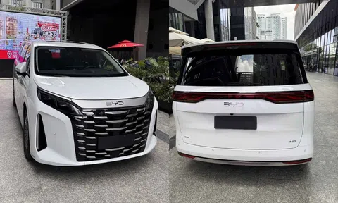 MPV hybrid BYD M9 được bắt gặp tại Việt Nam, dự kiến ra mắt cuối năm đấu Kia Carnival