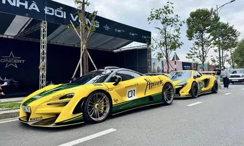 Dàn siêu xe McLaren “hàng độc” đậm chất đường đua đổ bộ TPHCM