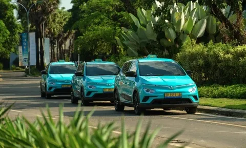 Taxi điện Việt Nam "đổ bộ" sân bay bận rộn nhất Indonesia