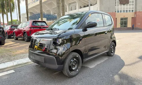 Ảnh thực tế VinFast Minio Green tại Hà Nội, sẵn sàng bàn giao đến khách Việt vào tháng 12