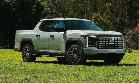Tân binh bán tải MG U9 trình làng, liệu có đủ sức cạnh tranh Ranger và Hilux?